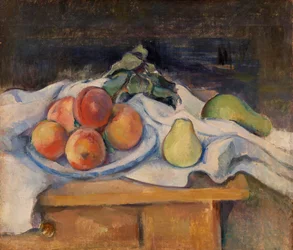 Fruits sur une table, 1890-93